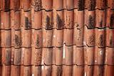 Old roof tiles 