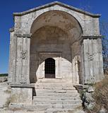 Ancient Dzhanike-Khanim chapel. XV century