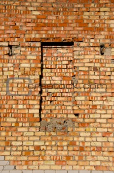 various bricks wall background