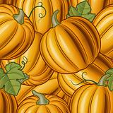 Seamless pumpkin background