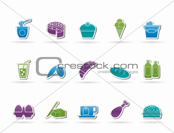 Dairy Products - Food and Drink icons