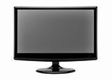 black monitor for computer