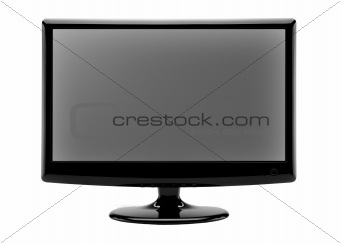 black monitor for computer