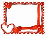 Valentine horizontal card