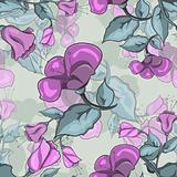 Seamless Texture Of Flowers