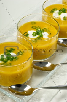 Butternut Squash Soup Appetizer