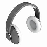 Gray headphones