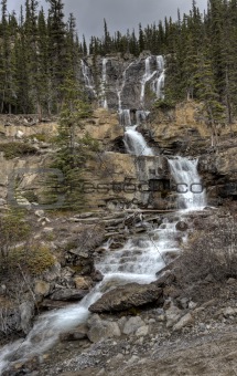 Tangle Waterfall Alberta Canada
