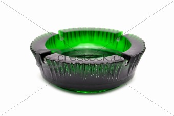 green ashtray
