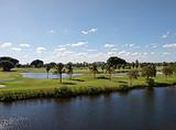 A golf course in Florida
