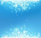 Winter abstract background