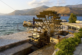 Traditional water mill in Greece