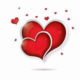 valentine heart illustration 
