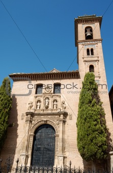 San Gil y Santa Ana Church in Granada
