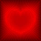 Background with red heart
