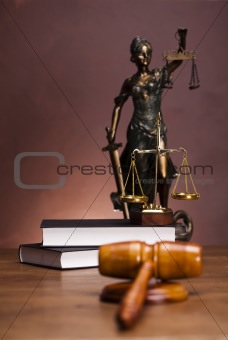 Scales of Justice and Law