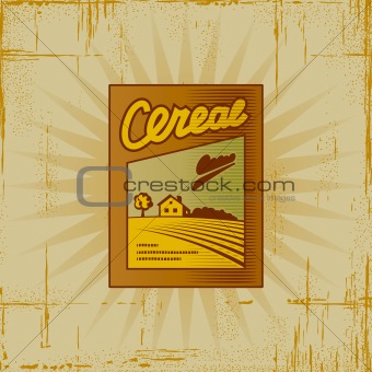 Retro Cereal Box