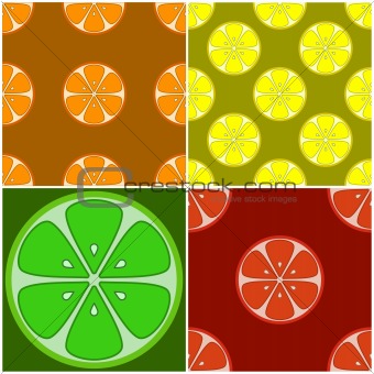 Backgrounds, citrus fruit