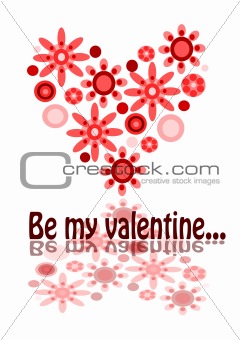 Be my valentine - beauty illustration