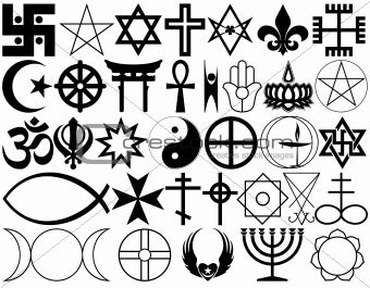Religious symbols 