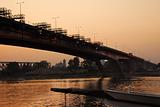 Bridge reconstruction in Belgrade