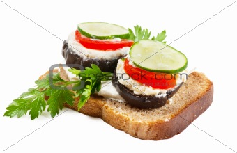 Open sandwich