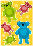Teddy bears background