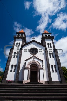 The church on Sao Miguel