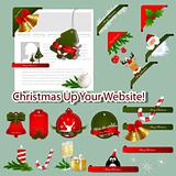 Christmas web elements
