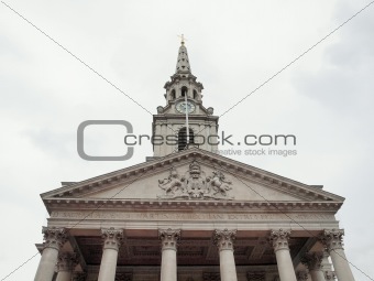 St Martin church, London