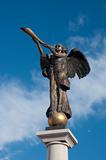 Angel statue at Uzupio, Vilnius, Lithuania