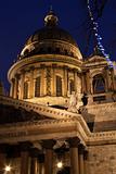 Part of St. Isaac's Cathedral in Russia
