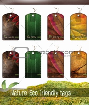 Nature Eco friendly tags
