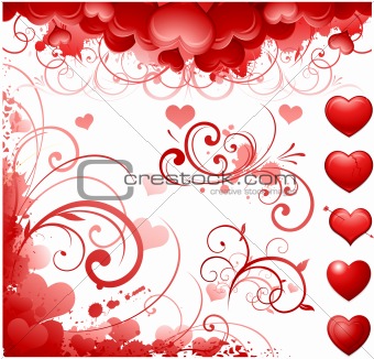 Valentine's day concept background