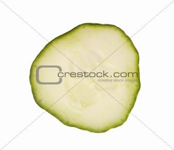 Slice of cucumber