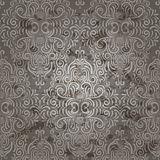 vector seamless vintage wallpaper with seamless floral pattern