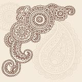 Henna Mehndi Doodles Vector Design