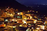 jiu fen village at night