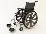 Black wheelchair