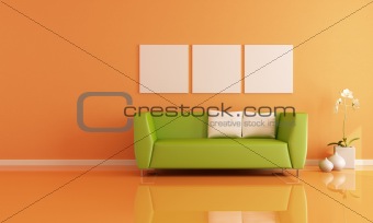 orange room