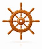 ship wheel marine wooden vintage