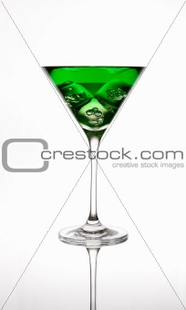 green cocktail 