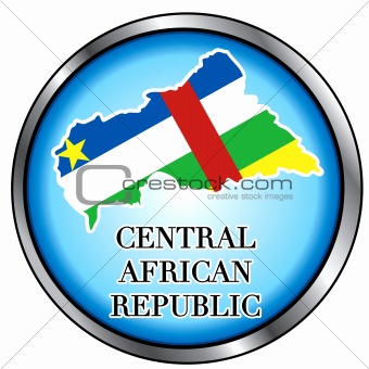 Central African Rep Round Button