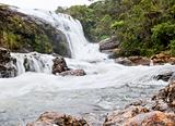 A waterfall, Horton Plains, Sri Lanka