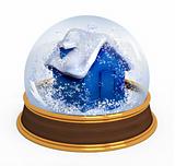 christmas snow globe