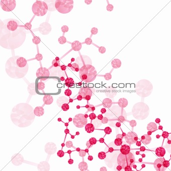 dna molecule, abstract background