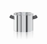 Steel kitchen pot