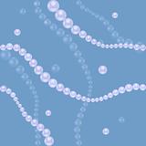 Seamless Pattern With Pearl Necklace