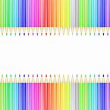 Colorful pencil card