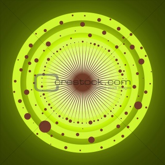 Green Circle Design
